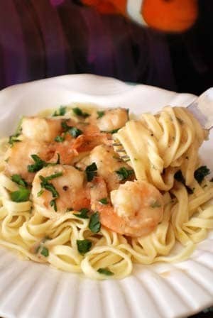 shrimp scampi linguine sauce cream recipes italian garlic linguini recipe lobster pasta main courses collect later
