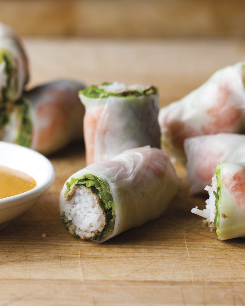 Thai Shrimp Spring Rolls - Excellent Appetizer for Parties