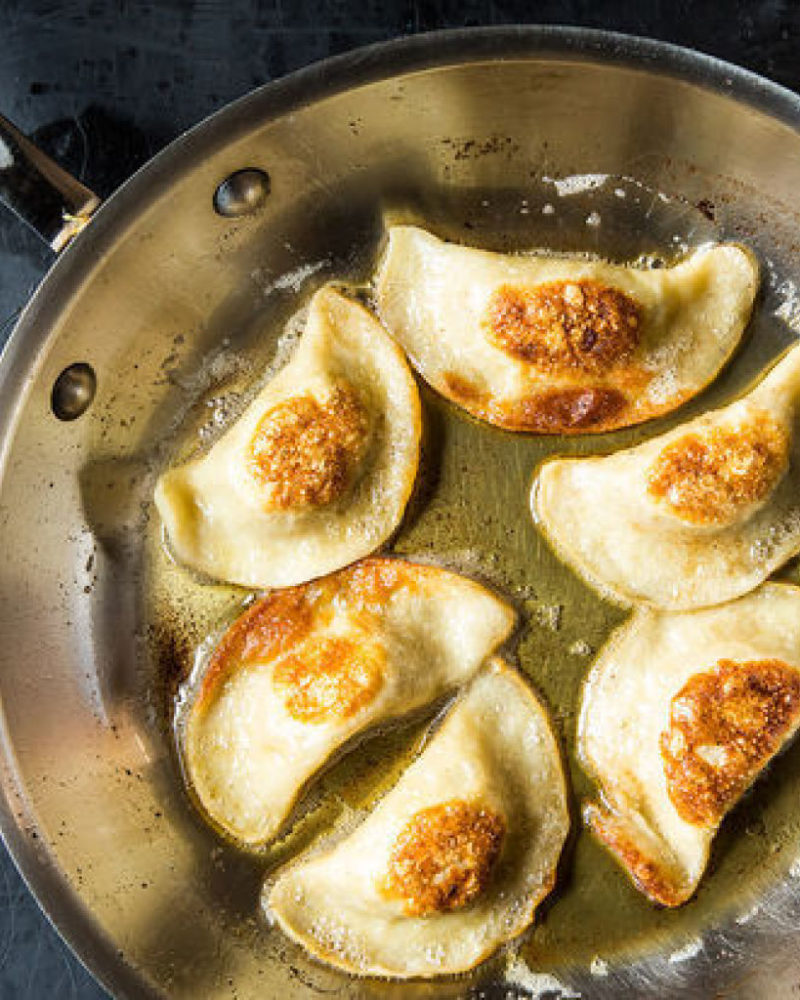 Seared Garlic Chicken Pierogi Going My Wayz