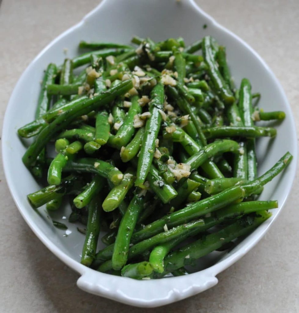 2019 year - Garlic and Thyme Green Beans 2019 year