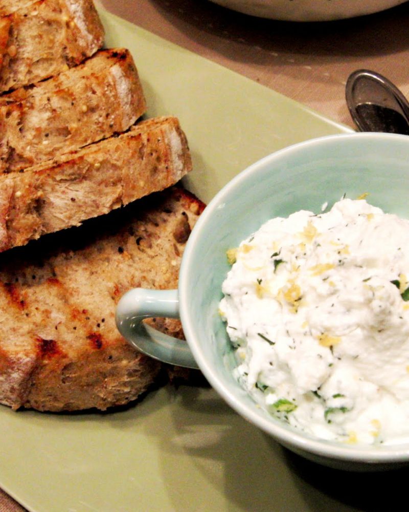 Ricotta and Parmesan Spread Going My Wayz