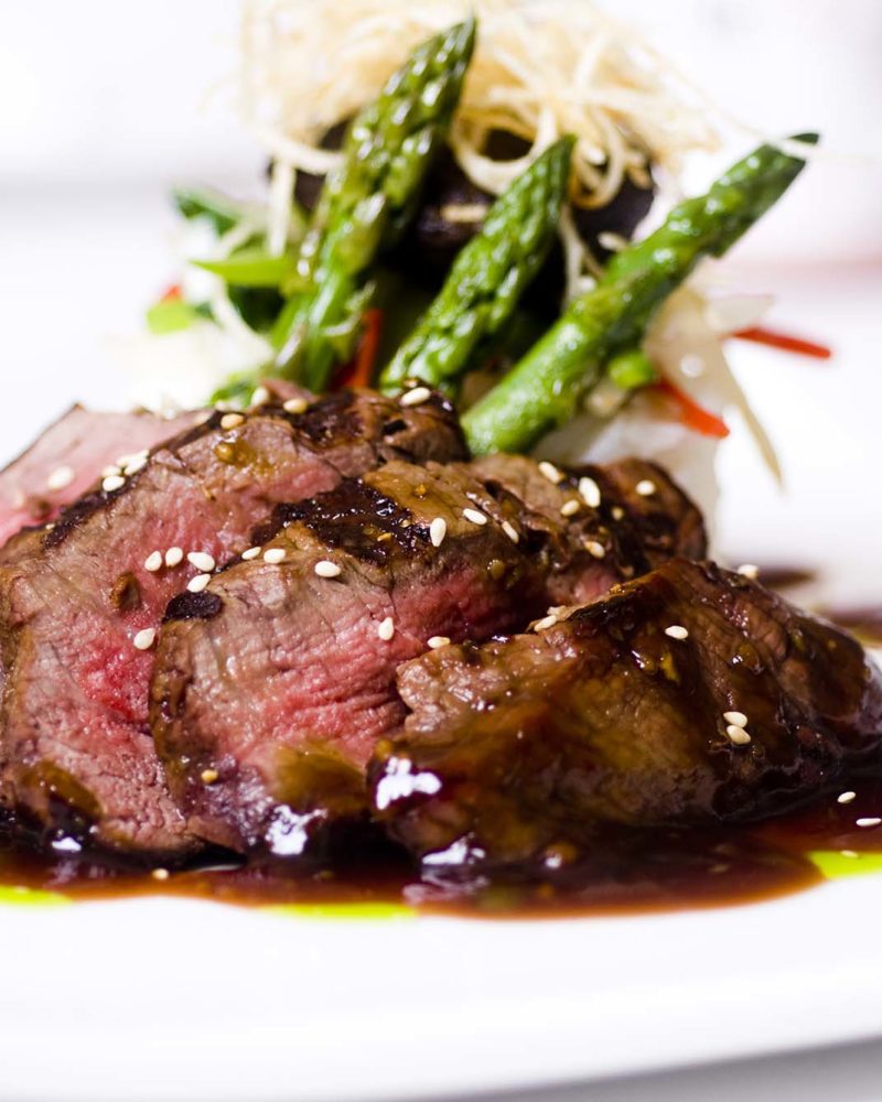 Bourbon'd Filet Mignon