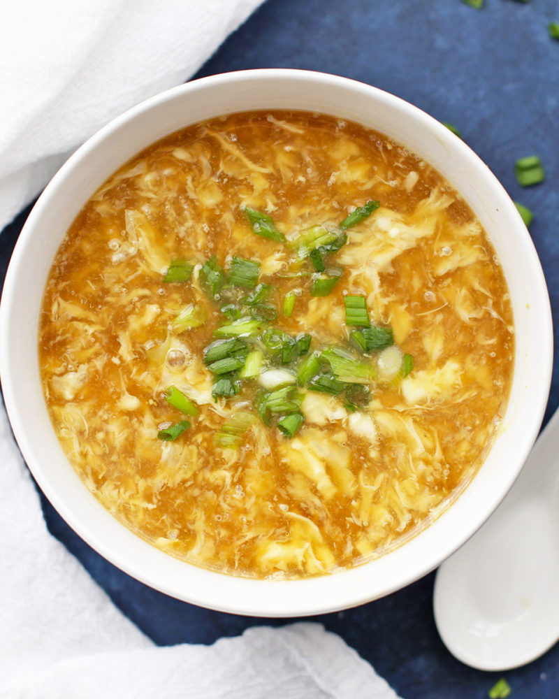 CHICKEN EGG DROP SOUP