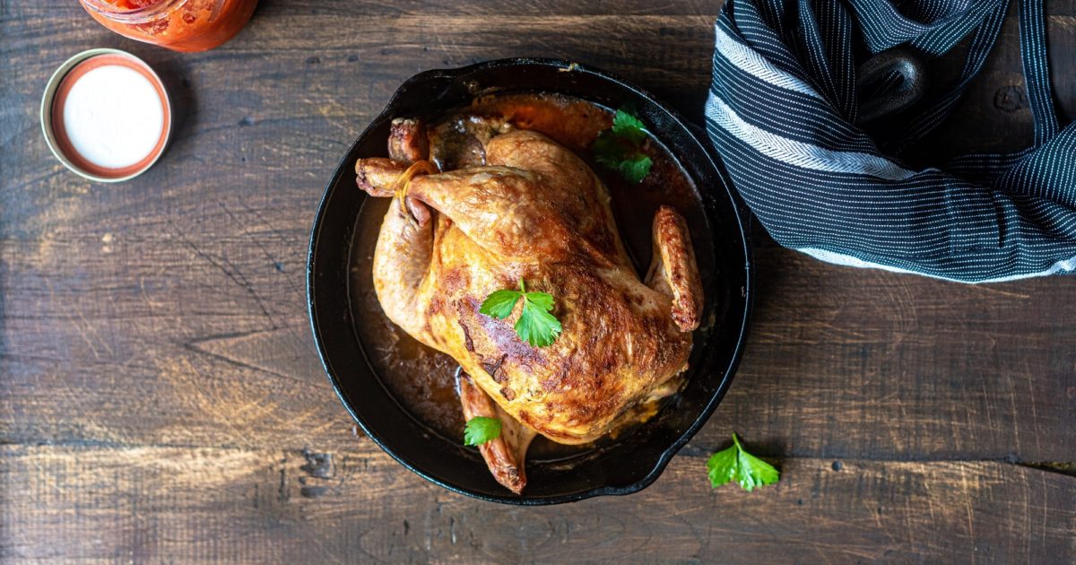 SumacRoasted Whole Chicken Recipe