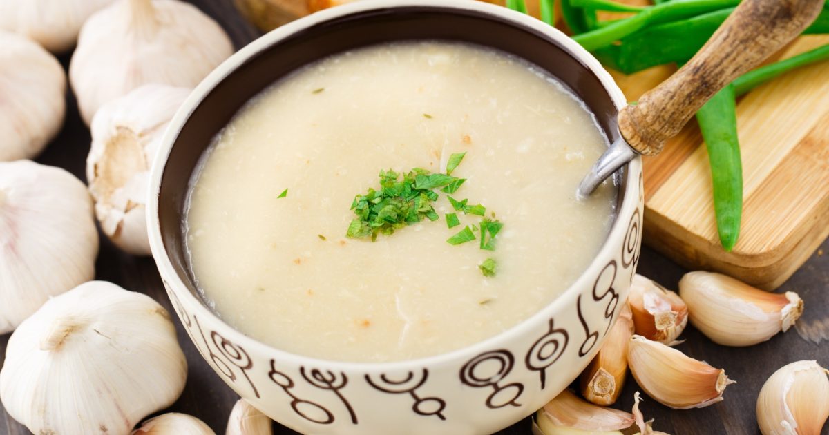 Cream of Garlic Soup Recipe